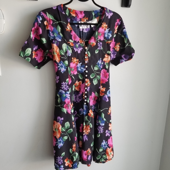 👗VINTAGE FLORAL JUMPSUIT